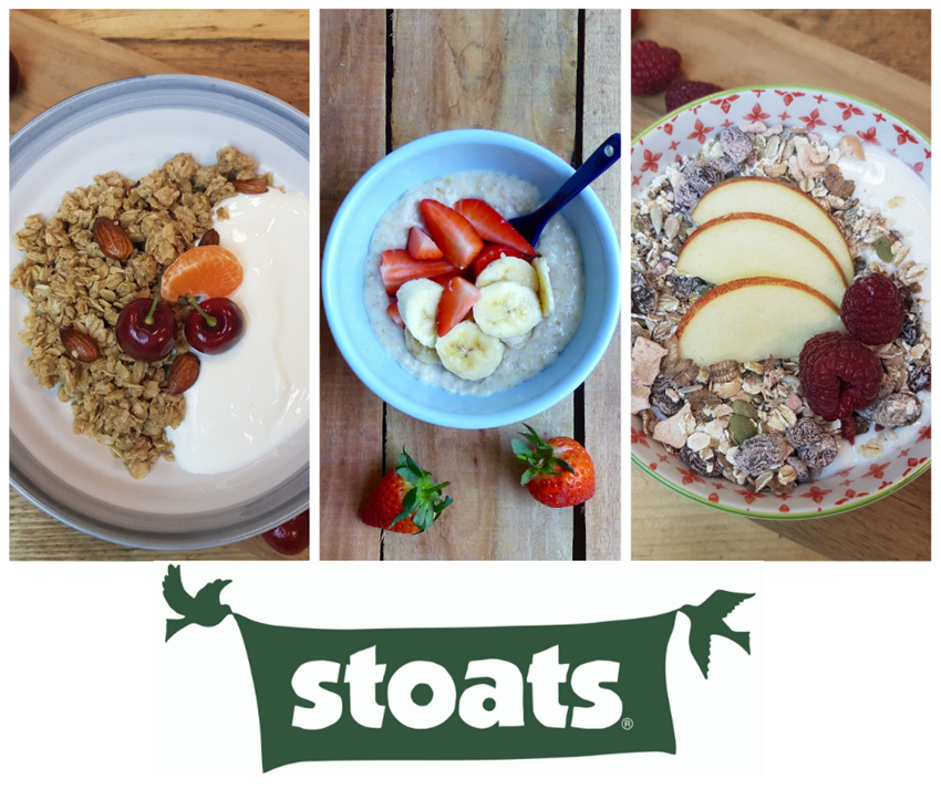 Stoats porridge, Muesli & Granola